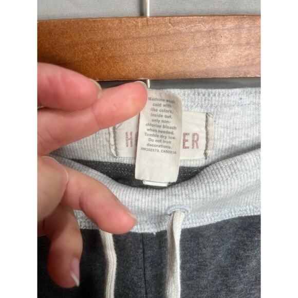 VTG Hollister Laguna Y2K Jogger Sweat Yoga Pants Drawstring Sz S 2000s Gray - Picture 12 of 13